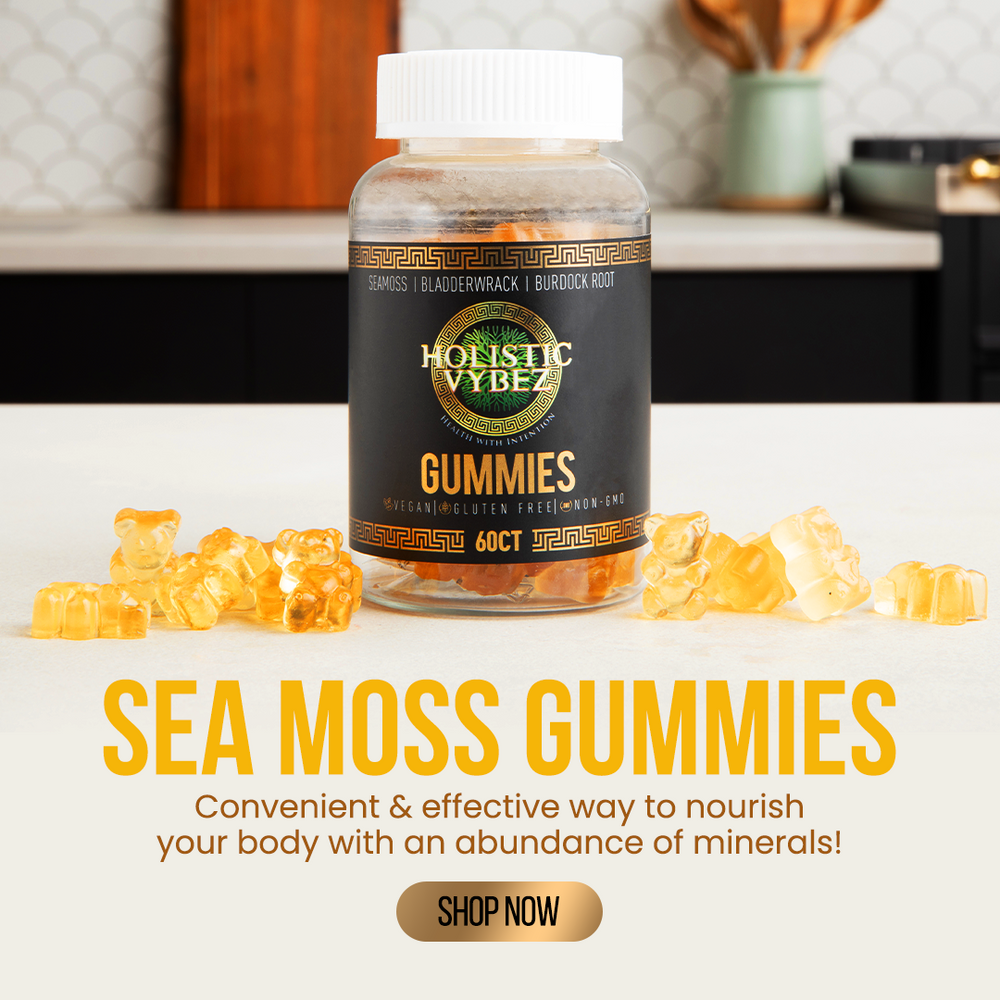 
                  
                    Organic Sea Moss Gummy Bears
                  
                