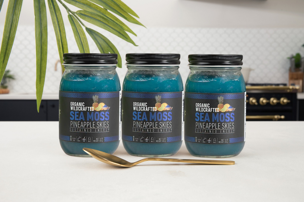 Pineapple Skies Sea Moss Gel Trio