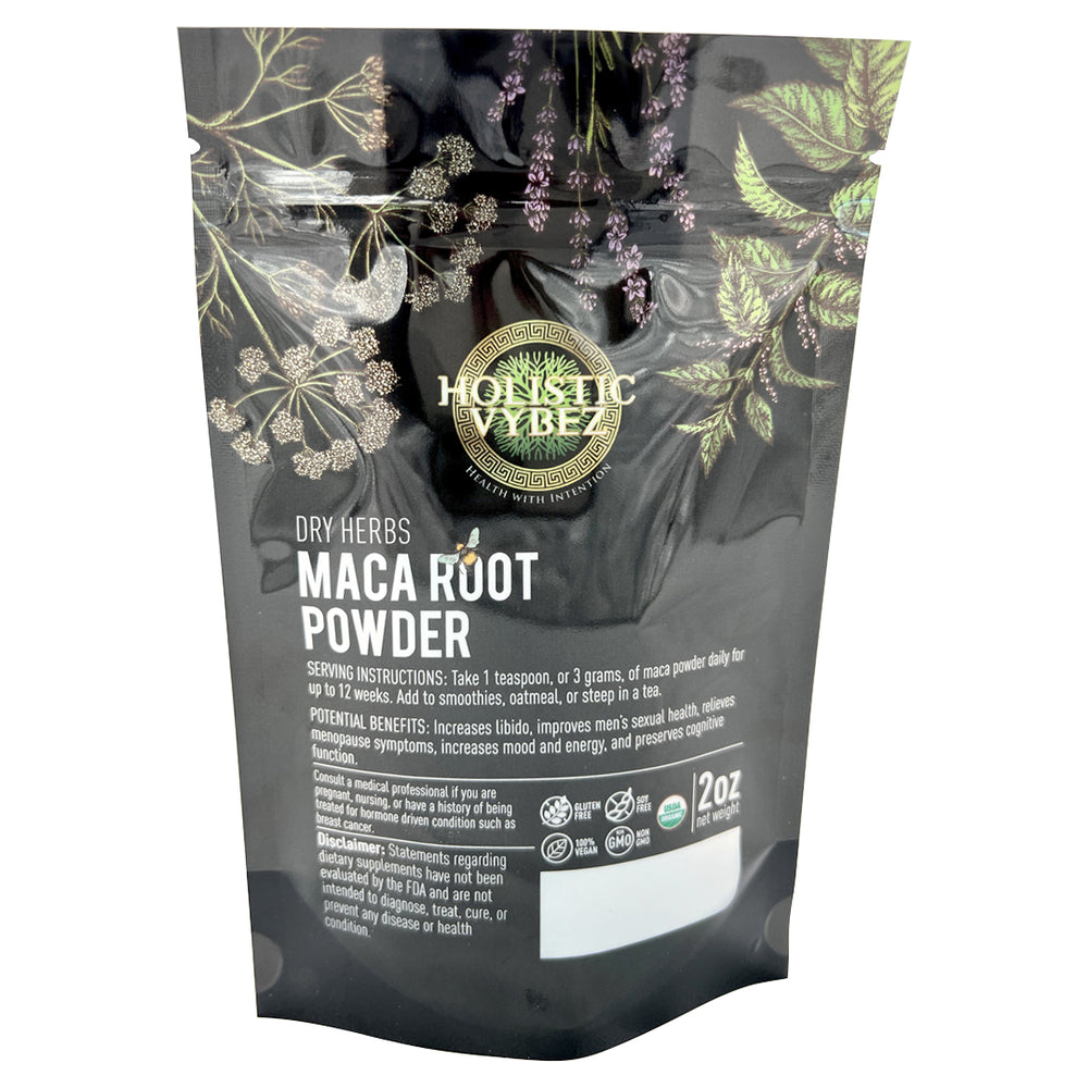 Maca Root Powder Holistic Vybez Dry Herbs