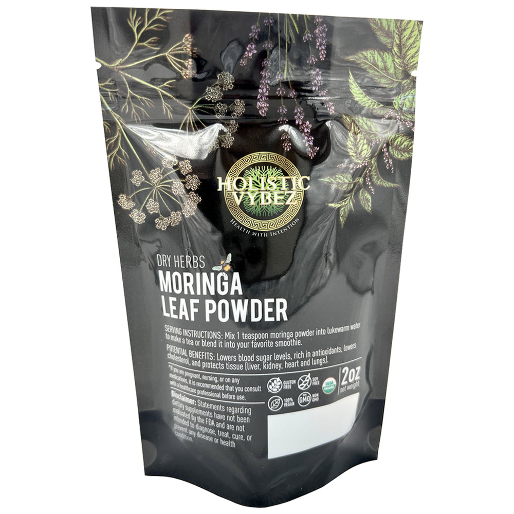 
                  
                    Moringa Leaf Powder Holistic Vybez Dry Herbs
                  
                